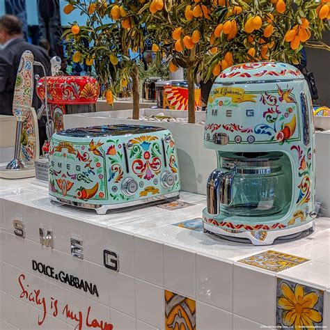 smeg kitchen dolce gabbana|dolce and gabbana products.